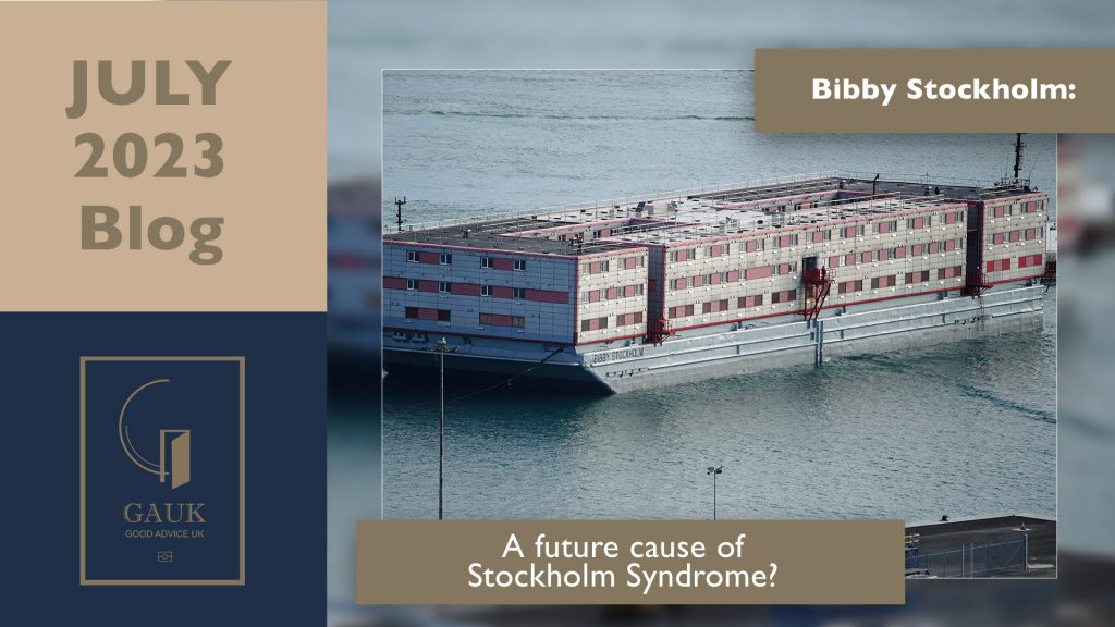 Bibby Stockholm: A future cause of Stockholm Syndrome?